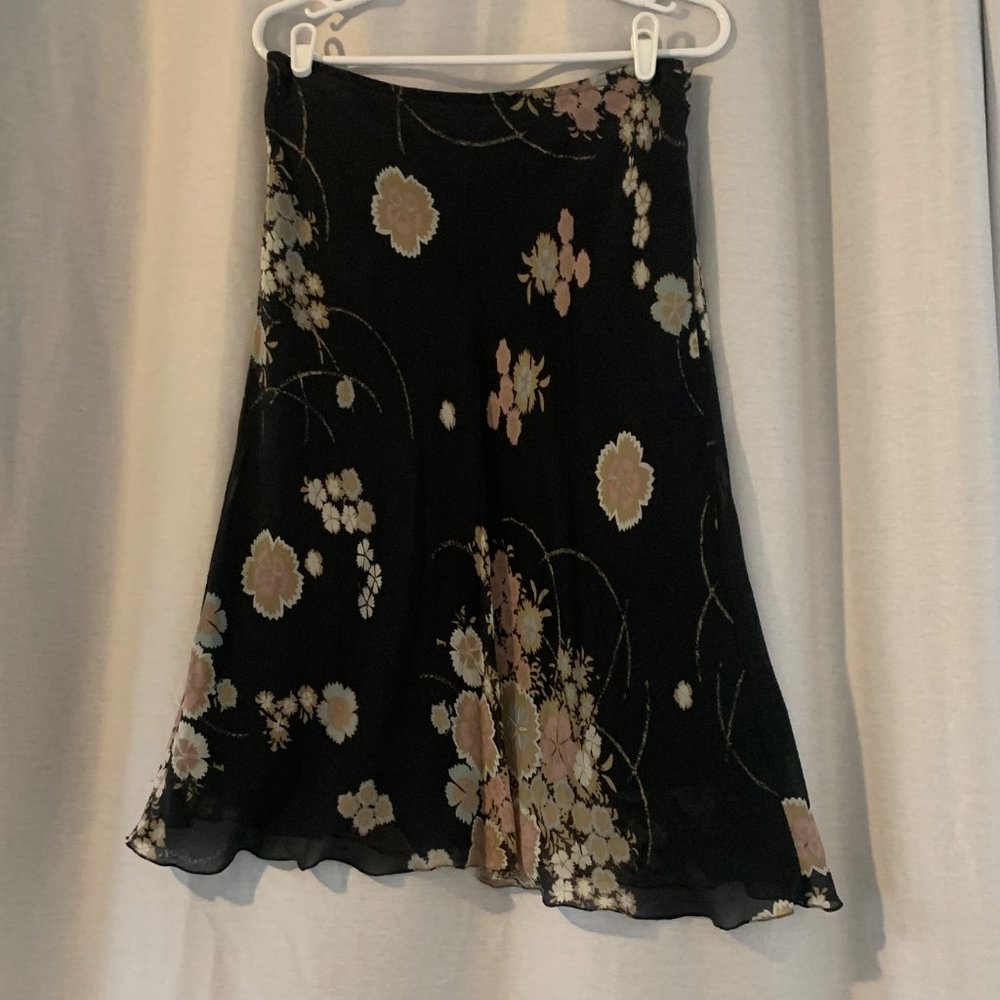 SILK SKIRT